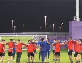 تليفزيون اليوم السابع يستعرض التدريب الأخير لـ"الأهلى" قبل مباراة أوراوا