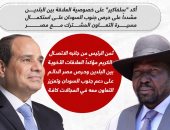 رئيس جنوب السودان يهنئ الرئيس السيسى على فوزه بانتخابات الرئاسة (إنفوجراف)