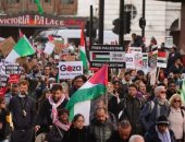 نشطاء مؤيدون للفلسطينيين يحتجون أمام منازل مسؤولي إدارة بايدن 