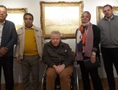 كريستوف دوراند رويل أكبر مقتنى أعمال فنية بالغرب يزور متحف محمود خليل 