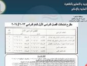 مواعيد امتحانات الفصل الدراسى الأول بالقاهرة.. بالتفاصيل والجداول