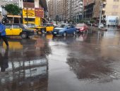 نوة "باقى الفيضة الصغرى" تضرب الإسكندرية بأمطار خفيفة ومتوسطة