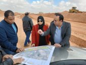 رئيس جهاز الشروق يكشف تفاصيل مشروعات الطرق الجارى تنفيذها بمنطقة الرابية بالمدينة