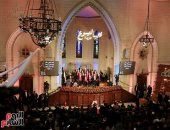 وزيرة التضامن تشارك الطائفة الإنجيلية الاحتفال بعيد الميلاد بكنيسة قصر الدوبارة