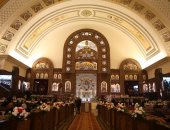 كاتدرائية ميلاد المسيح بالعاصمة الإدارية تستعد لقداس عيد الميلاد.. صور