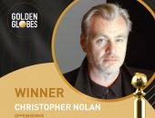 كريستوفر نولان يفوز بجائزة جولدن جلوب أفضل مخرج عن Oppenheimer