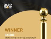 باربى يفوز بجائزة الإنجاز السينمائى وشباك التذاكر فى حفل جولدن جلوب