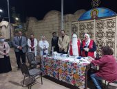 مبادرة 100 يوم صحة تجرى الكشف الطبي بالكنائس فى كفر الشيخ.. صور
