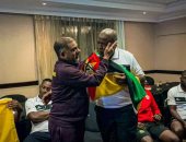 منافس مصر.. موزمبيق يغادر إلى كوت ديفوار استعدادا لـ"كان 2023".. صور