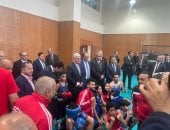 وزيرا التعليم العالى والشباب والرياضة يتفقدان ملاعب نادى جامعة حلوان