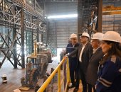رئيس الوزراء يزور مصنع مجموعة حديد عز فى المنطقة الاقتصادية لقناة السويس