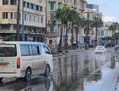 أمطار غزيرة مع انخفاض في درجات الحرارة في الإسكندرية.. فيديو