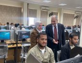 رئيس جامعة أسوان: الاختبارات الإلكترونية توفر الجهد والوقت على الطلاب