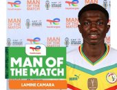 لامين كامارا يحصد جائزة أفضل لاعب فى مواجهة السنغال وجامبيا بأمم أفريقيا