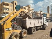 رفع 1100 طن قمامة بالمراكز وتكثيف أعمال تطهير صفايات الأمطار بكفر الشيخ