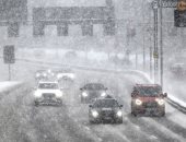 الثلوج تغلق الطرق الرئيسية فى السويد