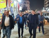 نائب محافظ القاهرة يقود حملة لإزالة الاشغالات بأحياء شبرا والساحل وروض الفرج