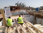 إعادة إعمار 30 منزلا بقرية اللبشة بصان الحجر فى الشرقية