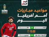 نهائيات مبكرة تجمع مصر وغانا ونيجيريا فى كأس أمم أفريقيا اليوم.. إنفوجراف