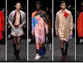بدل بشورت.. أبرز اتجاهات الأزياء بأسبوع الموضة في ميلانو للملابس الرجالي