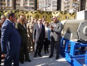 وزيرا التخطيط والتنمية ومحافظ الإسكندرية يتفقدون مشروع استراتيجية الأمطار