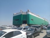 ميناء غرب بورسعيد يستقبل 3874 سيارة لذوى الهمم على متن سفينتين