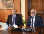 محافظ بورسعيد يستقبل المنسق العام لمبادرة المشروعات الخضراء والذكية