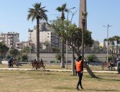 طلاب الإعدادية يستمتعون بانتهاء امتحانات التيرم بحدائق ومتنزهات ببورسعيد.. فيديو