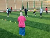 تدريب عضوات المشروع القومى لرياضة المرأة بنوادى ومراكز شباب الشرقية