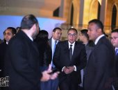 رئيس الوزراء وحسن مصطفى وعصام عبد المنعم يحضرون عزاء العامري فاروق