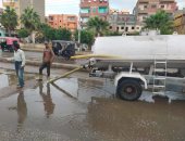 محافظ كفر الشيخ: رفع مياه الأمطار و1400 طن قمامة بالمراكز والمدن
