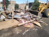 محافظة القاهرة تنفذ حملات لإزالة التعديات وتسترد أراضى بالمعصرة