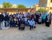 جامعة الإسكندرية تنظم قافلة طبية شاملة إلى قرية الوادى بكينج مريوط
