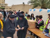أسقف الخدمات العامة بالكنيسة الأرثوذكسية: مصر سباقة فى تقديم العون لأهل غزة