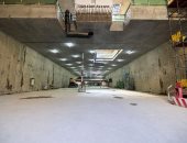 وزارة النقل تكشف نسب تنفيذ محطة مترو الرماية بالخط الرابع.. صور
