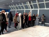 المتحف الرومانى بالإسكندرية يستقبل مجموعة من الأثريين وأعضاء البعثة الألمانية