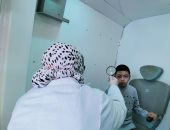 قافلة التحالف الوطنى تبدأ الكشف على 70 حالة داخل مستشفى جامعة المنوفية مجانا