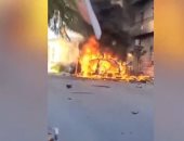 أنباء عن 3 جرحى فى استهداف مسيرة إسرائيلية لسيارة بمدينة النبطية بلبنان