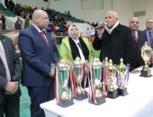 محافظ الوادي الجديد يشهد بطولة الجمهورية للمدارس الرياضية 