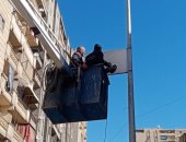 إزالة 706 إعلانات مخالفة بأحياء الإسكندرية خلال شهر يناير