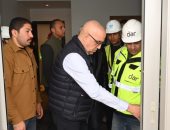 وزير الإسكان يتفقد مشروع أبراج الداون تاون بمدينة العلمين الجديدة 