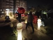 رفع 800 حالة إشغال للمحال والكافيهات بحدائق الأهرام