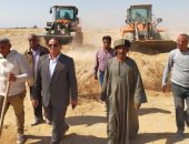 تنفيذ إزالة تعديات على أملاك الدولة بقرية المدامود بحرى بالأقصر بمساحة 200 فدان