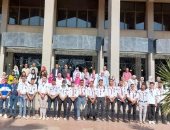 جوالة جامعة حلوان تفوز بالمستوى الأول بالدورة الكشفية الـ 31 للجامعات