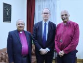 رئيس أساقفة إقليم الإسكندرية للكنيسة الأسقفية يستقبل سفير السويد