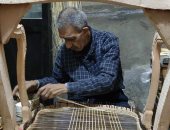 صاحب أقدم ورشة صناعة كراسي الكانية في الإسكندرية يروي تفاصيل المهنة.. فيديو