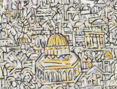 دار بونهامز تبيع لوحة "القدس" فى مزاد فنون الشرق الأوسط.. اعرف ثمنها
