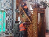 أوقاف الإسكندرية تطلق مبادرة لتنظيف المساجد لاستقبال شهر رمضان