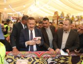 محافظ المنوفية يفتتح معرض "أهلا رمضان" لبيع السلع الغذائية بأسعار مخفضة بالباجور