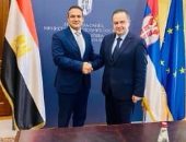 سفير مصر فى بلجراد يبحث سبل تطوير العلاقات الثنائية مع وزير الخارجية الصربى